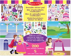 Melissa & Doug Herbruikbaar stickervel prinses