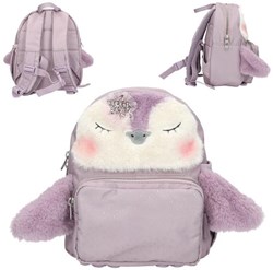 Depesche zaino Princess Mimi pinguino - lilla - zaino bambini glitter