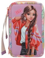 Depesche TOPModel astuccio 3 scomparti viola GIRL POWER completo-2