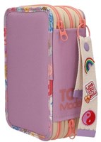 Depesche TOPModel astuccio 3 scomparti viola GIRL POWER completo-3