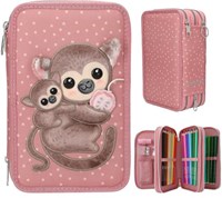 Depesche astuccio TOPModel 3 scomparti JUICY - materiale scolastico