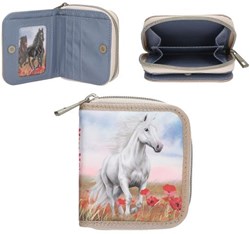 Depesche portafoglio Miss Melody POPPY SAND - stampa cavallo - bambini