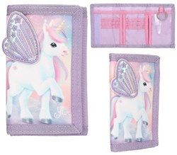 Depesche portafoglio Ylvi con ali ricamate - accessorio moda bambini