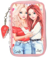 Depesche TOPModel astuccio rosa 2 scomparti pieno HEART TO HEART-2