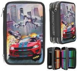 Depesche astuccio Action World 3 scomparti - materiale scolastico