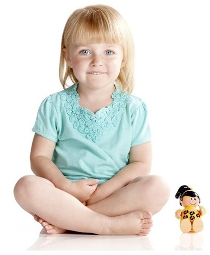 Tolo figura da gioco ragazza delle caverne - bambola educativa First Friends-3