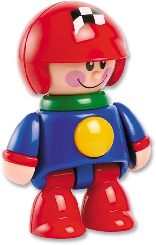 Tolo personaggio pilota da corsa - Giocattolo First Friends per bambini