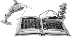 Metal Earth - The Old Man & The Sea Book Sculpture - till end of stock