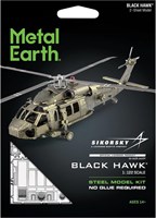 Metal Earth - Sikorsky UH-60 Black Hawk helicopter-2