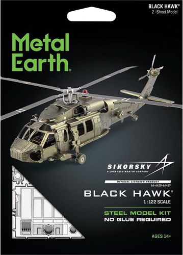 Metal Earth - Sikorsky UH-60 Black Hawk helicopter-2