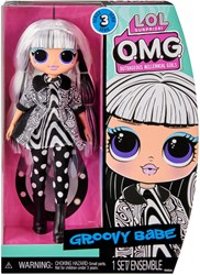 L.O.L. Surprise bambola fashion Groovy Babe - OMG HoS serie 3 giocattolo bambole