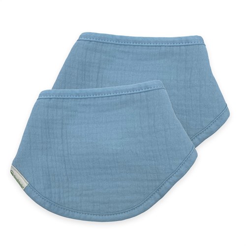 Smikkels - Bavaglino Bandana (2 pezzi) - Blu