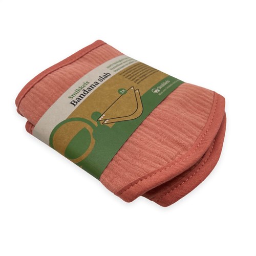 Smikkels - Bavaglino Bandana (2 pezzi) - Rosa-2