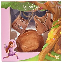 Kruselings accessori per bambole cowgirl set abbigliamento marrone - bambola fashion