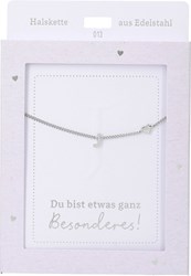 Depesche collana J argento - gioiello regalo per bambini