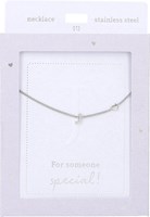 Collana Depesche Heart of Gold color argento con lettera J donna