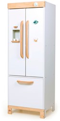 Tender Leaf frigorifero in legno giocattolo - frigorifero per cucina gioco