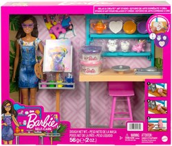 BEX Barbie studio d'arte playset bambola con accessori giocattolo creativo