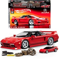 Hot Wheels set di costruzione 90 Acura NSX - Mattel Brick Shop - auto giocattolo
