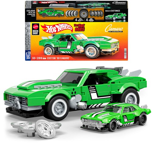 Hot Wheels set di costruzione Custom 68 Camaro - auto giocattolo - 289 pezzi