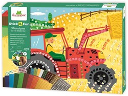 Sycomore Gioco Mosaico XL - Stick'N Fun Fattoria - Creatività e divertimento