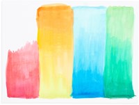 Ooly blocco per acquerelli Lil' Watercolor Paint Pad per bambini