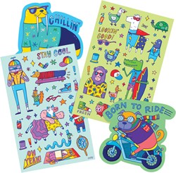 Ooly - Scented Scratch Stickers - Dressed To Impress