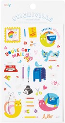 Ooly - Stickiville Stickers - Standard - Snail Mail