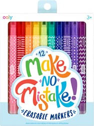 Ooly pennarelli Make No Mistake - set pennarelli cancellabili 12 colori