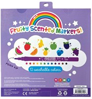 Ooly pennarelli profumati Yummy Yummy - set di 12 pennarelli fruttati colorati-2