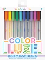 Ooly penne gel - Color Luxe set 12 colori - punta fine