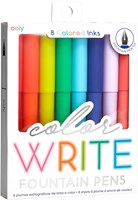 Ooly penne stilografiche Color Write - set di 8 penne colorate per scrivere con creatività-2