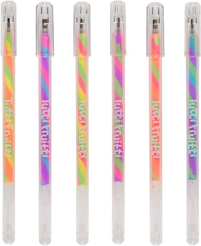 Ooly penne gel Tutti Frutti - set da 6 penne colorate profumate-2