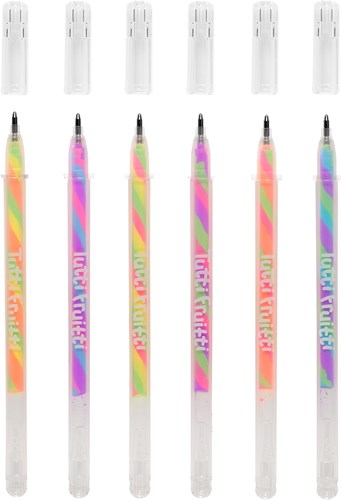 Ooly penne gel Tutti Frutti - set da 6 penne colorate profumate-3