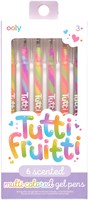 Ooly penne gel Tutti Frutti - set da 6 penne colorate profumate