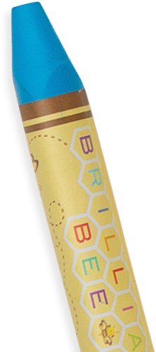 Ooly pastelli Brilliant Bee - set di 12 pastelli a cera per bambini-3