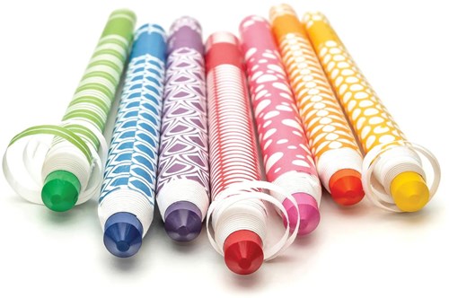 Ooly pastelli Color Appeel - set di 12 pastelli a cera pelabili-2