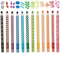 Ooly pastelli Color Appeel - set di 12 pastelli a cera pelabili-3