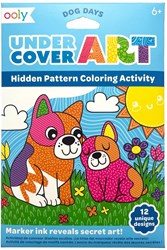 Ooly libro da colorare motivi nascosti Dog Days - attività creativa