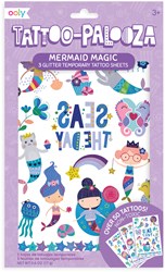 Ooly tatuaggi temporanei bambini Mermaid Magic - adesivi tattoo