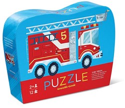 Crocodile Creek mini puzzle Camion dei Pompieri - 12 pezzi