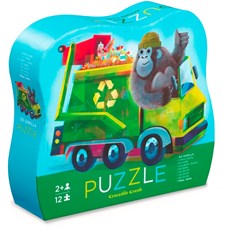 Crocodile Creek 12 pezzi Mini Puzzle/Vai Gorilla