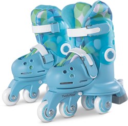 Yvolution pattini per bambini Twista blu regolabili taglia 30-34 pattini