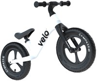 Yvolution bicicletta senza pedali Velo PRO bianca - manubrio e sella regolabili - ruote da 12 pollici-2