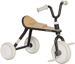Yvolution triciclo Classic Trike nero - look vintage e sedile comodo