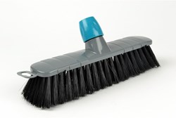 Linea scopa da interno plastica nera 28cm - scopa resistente