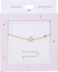 Depesche bracciale dorato Turtle Heart of Gold gioiello donna