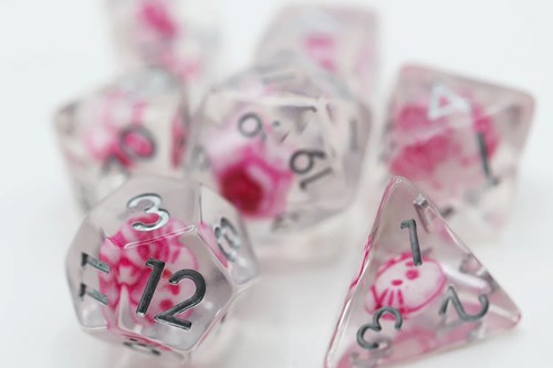 Foam Brain Games set di dadi Anime Kitty per giochi di ruolo RPG