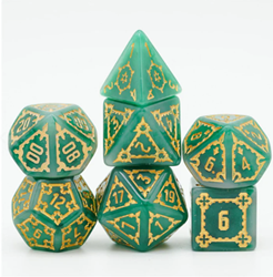 Foam Brain Games set dadi castello verde - 25mm giocattolo educativo