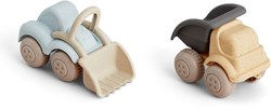 Viking Toys - Hearts Camion Ribaltabile e Escavatore Set - Giocattolo Ecologico per Bambini